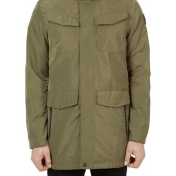 Pajar Men's Roy Packable Rain Jacket size Large Colour Army Green Size Large - Picture 3 of 16